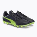 PUMA King Hero 21 FG men's football boots black-green 106554 05 4