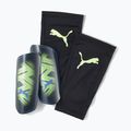 PUMA Ultra Flex Sleeve shin guards black-green 030830 10 8