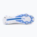 PUMA King Ultimate MXSG men's football boots puma white/puma black/blue glimmer/ultra orange 5