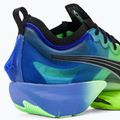 Men's running shoes PUMA Fast-R NITRO Elite Carbon royal sapphire/fizzy lime 9