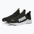 Men's PUMA Wired Rapid shoes puma black / puma white / fluo yellow 10