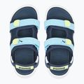 PUMA Evolve PS dark night/hero blue/lily pad children's sandals 13