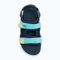 PUMA Evolve PS dark night/hero blue/lily pad children's sandals 5