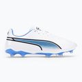 PUMA King Match FG/AG men's football boots white 107257 01 2