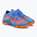 PUMA Future Match TT+Mid JR children's football boots blue/orange 107197 01 4