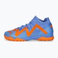 PUMA Future Match TT+Mid JR children's football boots blue/orange 107197 01 10