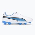 PUMA King Match FG/AG children's football boots white 107266 01 2