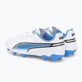 PUMA King Match FG/AG children's football boots white 107266 01 3