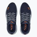 PUMA Softride Premier Slip-On men's running shoes navy/platinum gray/ultra orange 13