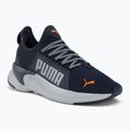PUMA Softride Premier Slip-On men's running shoes navy/platinum gray/ultra orange