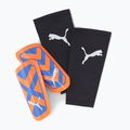 PUMA Ultra Light Sleeve shin guards ultra orange/blue glimmer 5