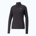 Women's running sweatshirt PUMA Run Favorite 1/4 Zip puma black