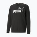 Men's PUMA Essentials+ Two-Tone Big Log TR sweatshirt puma black/puma white