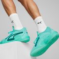 Men's basketball shoes PUMA Court Rider electric peppermint/green lagoon 16