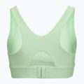 Women's running bra Puma High Impact Ultraform Running Bra green/silver 2