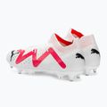 PUMA Future Pro MXSG men's football boots puma white/puma black/fire orchid 3