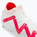 PUMA Future Pro MXSG men's football boots puma white/puma black/fire orchid 8