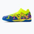 PUMA Future Match Energy IT + Mid Jr children's football boots ultra blue/yellow alert/luminous pink 10