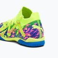 PUMA Future Match Energy IT + Mid Jr children's football boots ultra blue/yellow alert/luminous pink 14