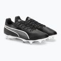 Men's football boots PUMA King Pro MXSG puma black/puma white 4