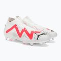 PUMA Future Match MXSG men's football boots puma white/puma black/fire orchid 4