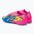PUMA Ultra Match Energy TT men's football boots luminous pink/yellow alert/ultra blue 5