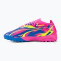PUMA Ultra Match Energy TT men's football boots luminous pink/yellow alert/ultra blue 12