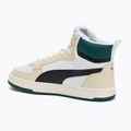 PUMA Caven 2.0 Mid puma white/puma black/alpine snow/warm white/gold shoes 3