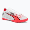 PUMA Ultra Match TT men's football boots puma white/puma black/fire orchid