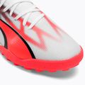 PUMA Ultra Match TT men's football boots puma white/puma black/fire orchid 9