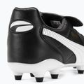 Men's football boots PUMA King Top FG/AG puma black/puma white/puma gold 9