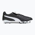 Men's football boots PUMA King Top FG/AG puma black/puma white/puma gold 12