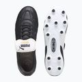 Men's football boots PUMA King Top FG/AG puma black/puma white/puma gold 14