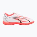 PUMA Ultra Play IT Jr children's football boots puma white/puma black/fire orchid 12