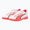PUMA Ultra Play IT Jr children's football boots puma white/puma black/fire orchid 13