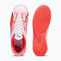 PUMA Ultra Play IT Jr children's football boots puma white/puma black/fire orchid 14