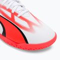PUMA Ultra Play IT Jr children's football boots puma white/puma black/fire orchid 7