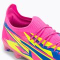 Men's football boots PUMA Ultra Ultimate Energy FG/AG luminous pink/ultra blue/yellow alert 8