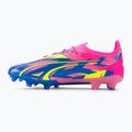 Men's football boots PUMA Ultra Ultimate Energy FG/AG luminous pink/ultra blue/yellow alert 10