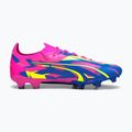 Men's football boots PUMA Ultra Ultimate Energy FG/AG luminous pink/ultra blue/yellow alert 12