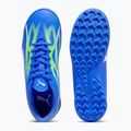 PUMA Ultra Play TT Jr children's football boots ultra blue/puma white/pro green 10