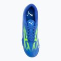 PUMA Ultra Play TT Jr children's football boots ultra blue/puma white/pro green 6