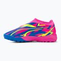 PUMA Match Ll Energy TT + Mid Jr children's football boots luminous pink/ultra blue/yellow alert 10