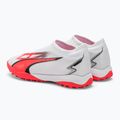 PUMA Ultra Match Ll TT + Mid Jr children's football boots puma white/puma black/fire orchid 3