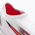 PUMA Ultra Match Ll TT + Mid Jr children's football boots puma white/puma black/fire orchid 8