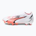 PUMA Ultra Match FG/AG men's football boots puma white/puma black/fire orchid 11