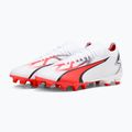 PUMA Ultra Match FG/AG men's football boots puma white/puma black/fire orchid 13