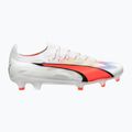 PUMA Ultra Ultimate FG/AG men's football boots puma white/pum black/fire orchid 11