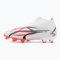 PUMA Ultra Match+ Ll FG/AG men's football boots puma white/puma black/fire orchid 12