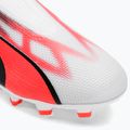 PUMA Ultra Match Ll FG/AG Jr children's football boots puma white/puma black/fire orchid 7